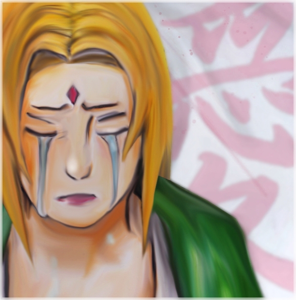 .:Crying Tsunade:. by Thinnka